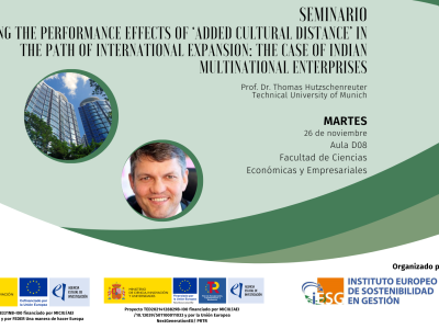 Seminario Revisiting the performance effects of ‘added cultural distance’ in the path of international expansion: the case of indian multinational enterprises